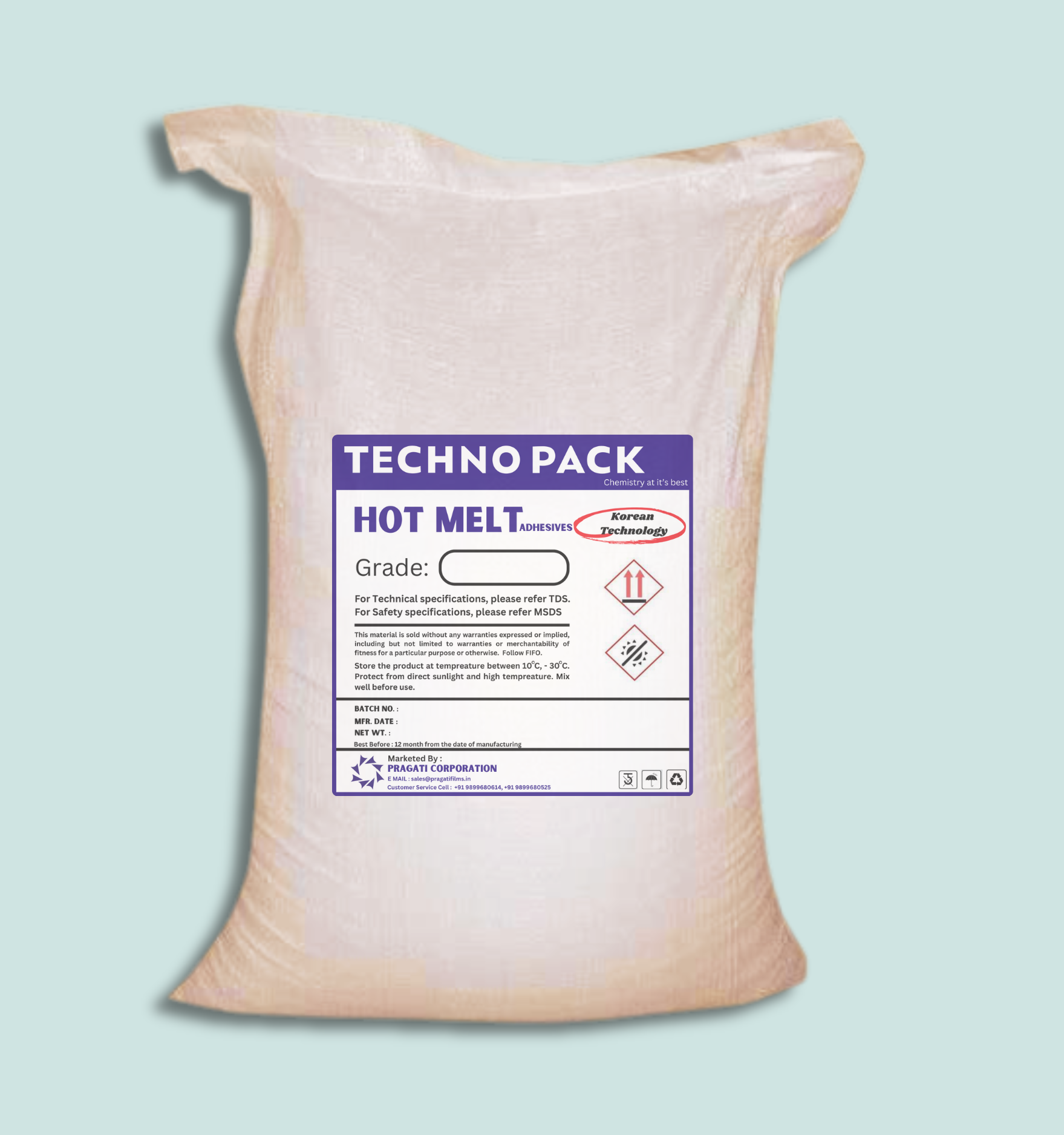 TECHNO PACK (HOT MELT) ADHESIVES